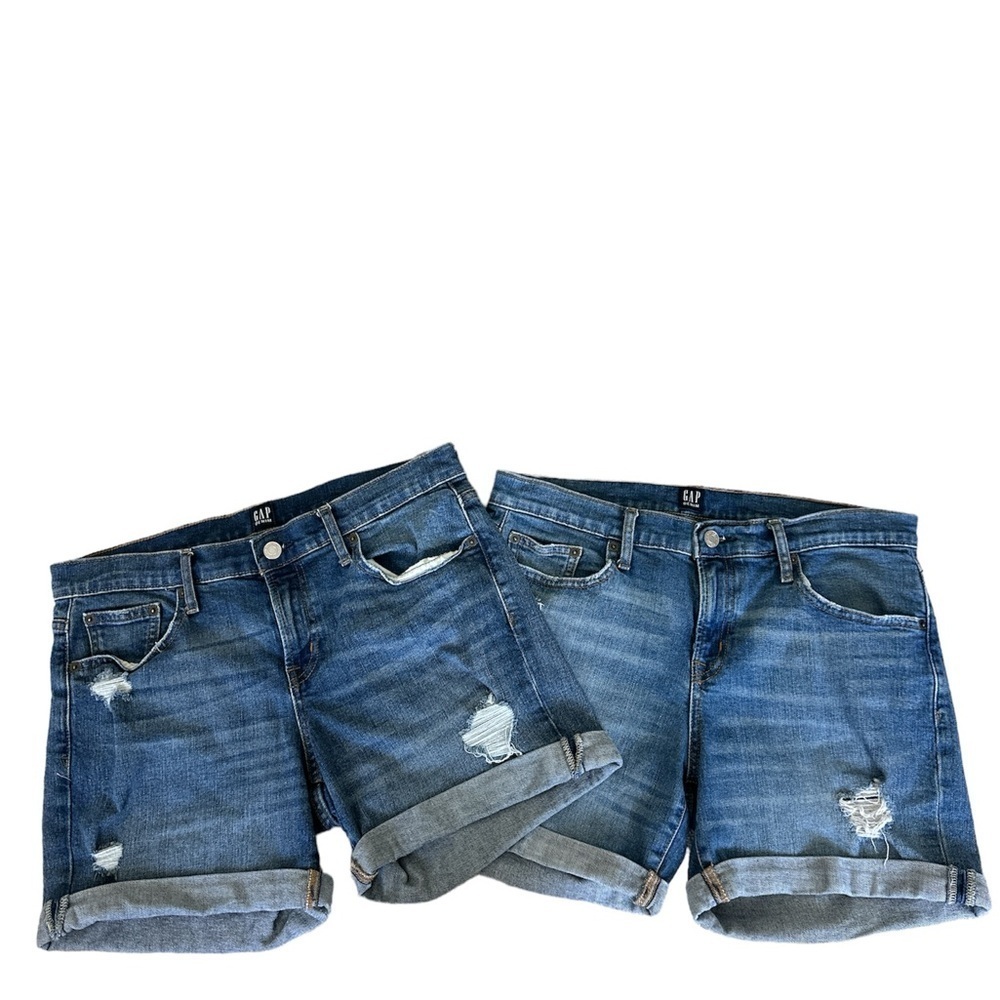 GAP | denim shorts bundle of 2